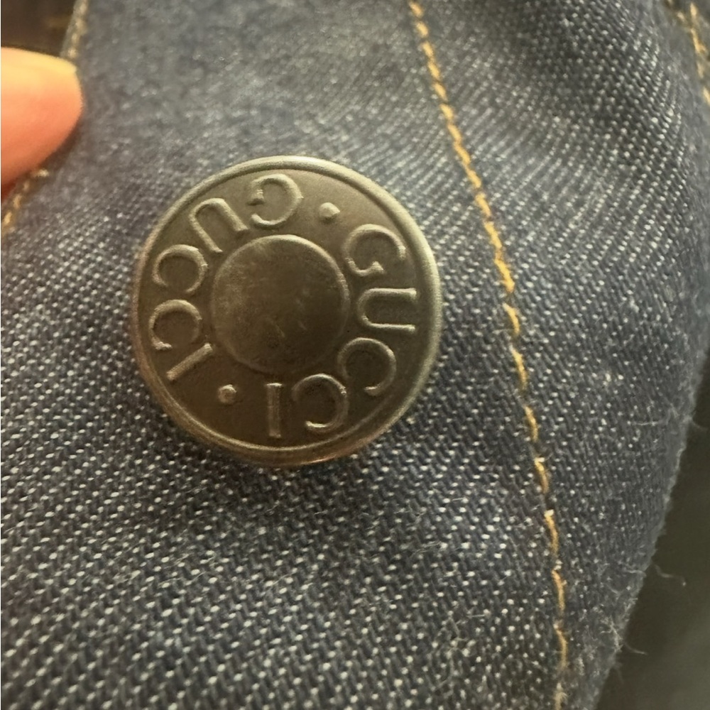 Gucci Tom Ford Denim Jacket sz 38 from the runway